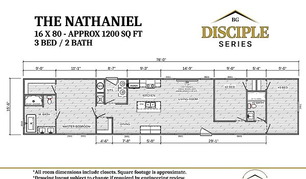 Disciple Series / The Nathaniel Layout 113554