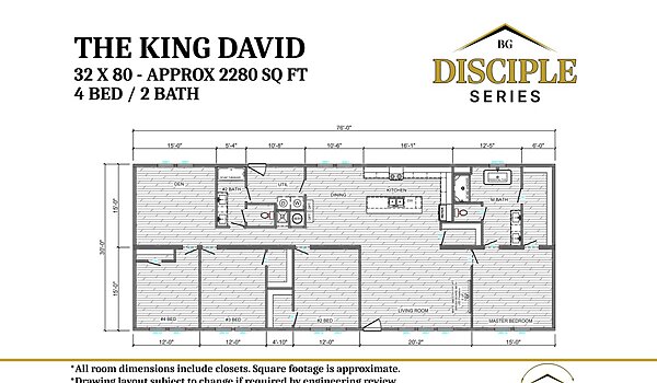 Disciple Series / The King David 76 Layout 117440