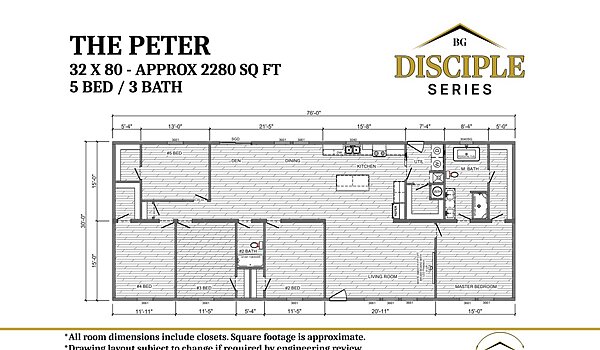 Disciple Series / The Peter 76 Layout 117441
