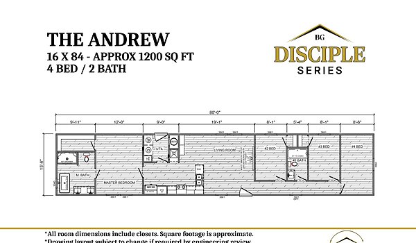 Disciple Series / The Andrew 80 Layout 117442