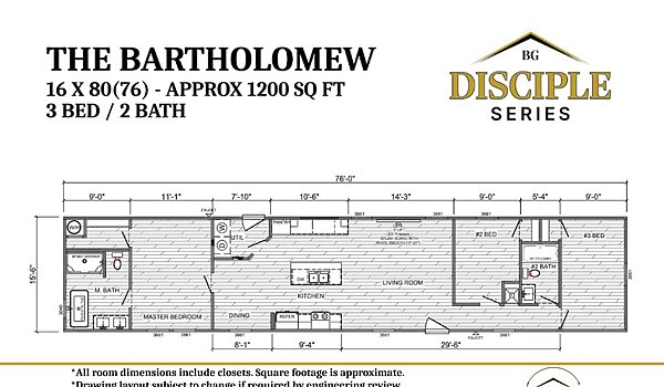 Disciple Series / The Bartholomew Layout 121397