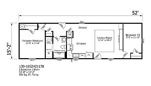 Compact Cabin / 130-1652H21178 Layout 101151