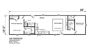 Compact Cabin / 130-1660H22101 Layout 101152