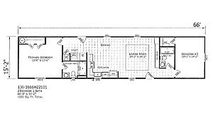 Compact Cabin / 130-1666H22101 Layout 101153