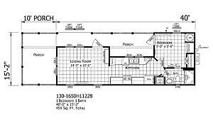 Compact Cabin / 130-1650H11228 Layout 101512