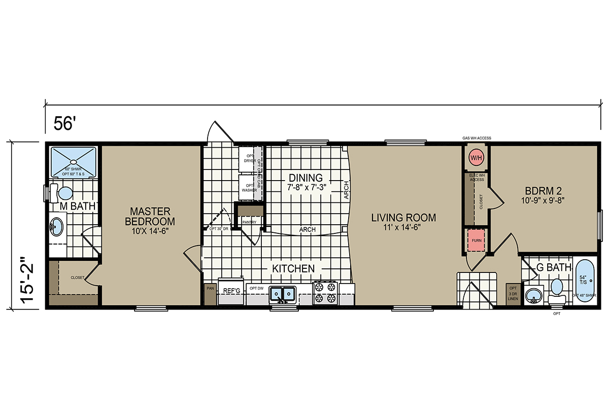 Floor Plan Detail 181 South Homes Supercenter