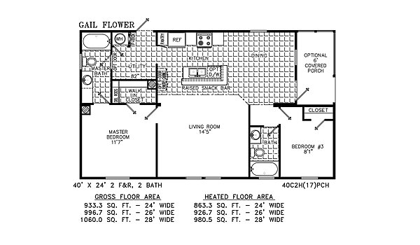 Kingswood / Gail Flower Layout 63320