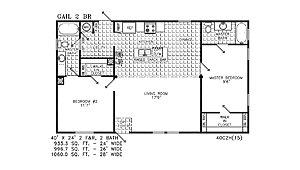 Kingswood / Gail 2BR Layout 63892