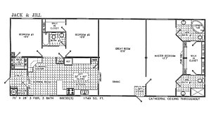 Regency Manor / Jack and Jill Layout 68176