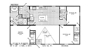 Kingswood / Peyton 3BR with Den Layout 68193