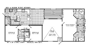 Kingswood / Ken and Barbie With Optional Kitchen Layout 68197