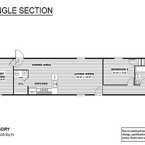TRU Single Section / Glory Layout 6643