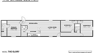 TRU Single Section / Glory TRS14763BH Layout 6643