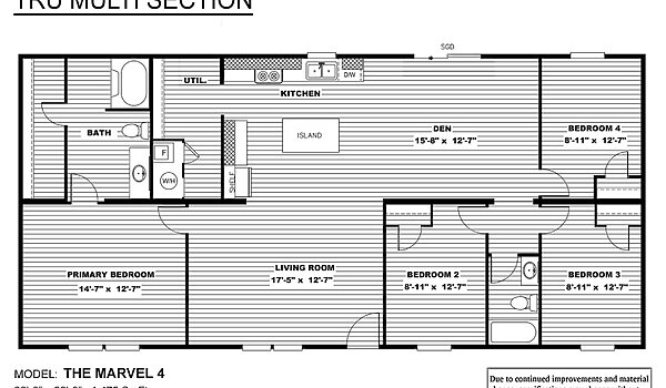 TRU Multi Section / Marvel 4 TRU28564AH Layout 6669