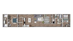 TRU Single Section / The Splendor TRS16763ZH Layout 91442