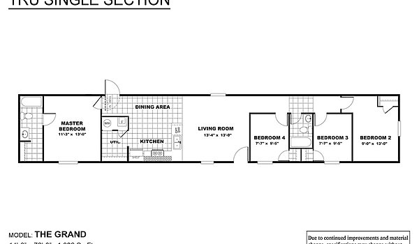 TRU Single Section / The Grand Layout 43665