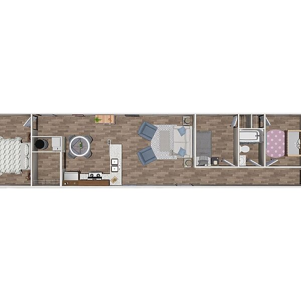 TRU Single Section / The Grand TRS14764AH Layout 43666