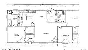 Bolton Homes DW / The Decatur 2020 Layout 11337