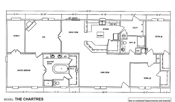 Bolton Homes DW / The Chartres Layout 11385