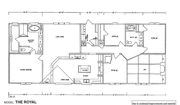 Bolton Homes DW / The Royal Layout 11401