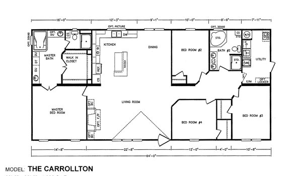 Bolton Homes DW / The Carrollton Layout 26871