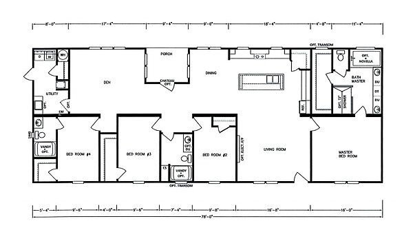 KB 32' Platinum Doubles / KB-3246 Layout 94276