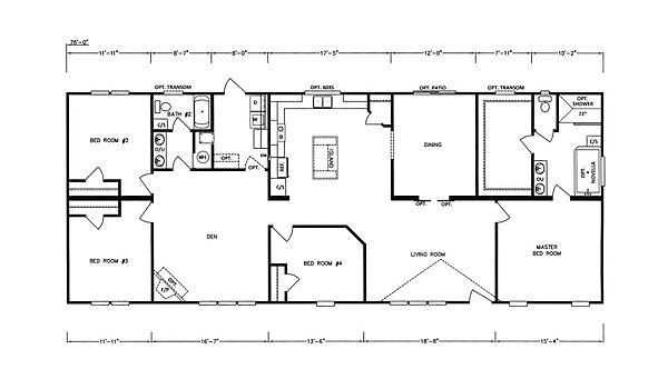 KB 32' Platinum Doubles / KB-3247 Layout 94381