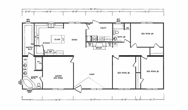 MD 32' Doubles / MD-50-32 Layout 103531