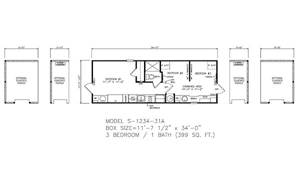 Select / Bungalow S-1234-31A Layout 71009