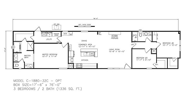 Classic / C-1880-32C-Opt Layout 70229