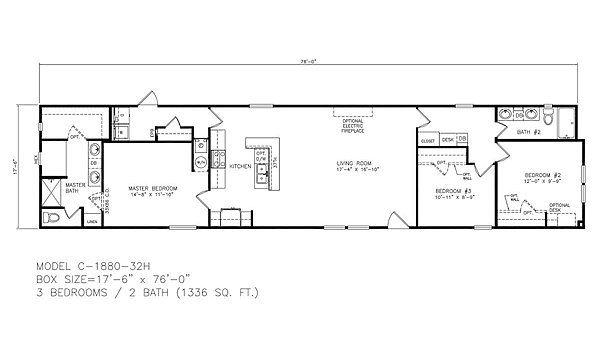 Classic / C-1880-32H Layout 70232