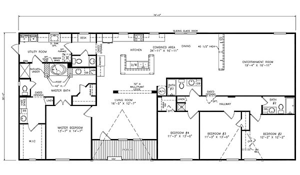 Classic / C-3680-43.5FLPB Layout 71117