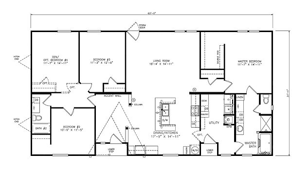 Heritage / H-3264-32C-LT-O Layout 71181