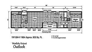 SOLD / The Timber Bay 1W1904-V Outlook Layout 55188