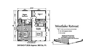 Westlake Retreats / 3W1642-P Layout 60155