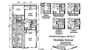 Westlake Retreats / 3W1640-P Layout 90179