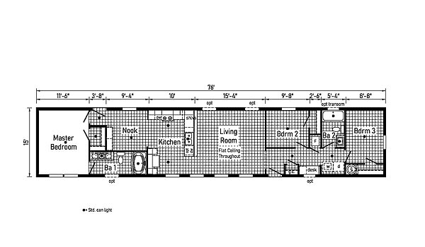 Westlake Single Section / 16763L Layout 90195
