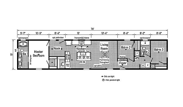 Sapphire Series / 16763A Layout 92061