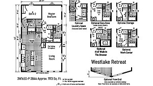 Westlake Retreats / 3W1650-P Layout 94104