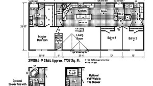 Westlake Ranch Homes / 3W1065-P Layout 94112