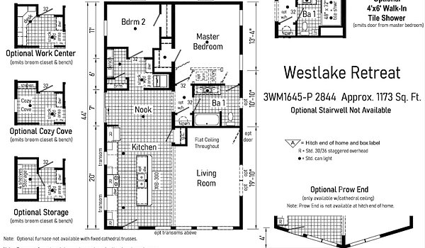 Westlake Modular / 3WM1645-P Layout 94119