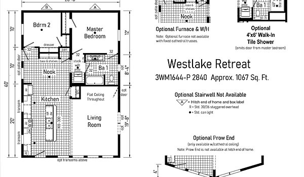 Westlake Modular / 3WM1644-P Layout 94120