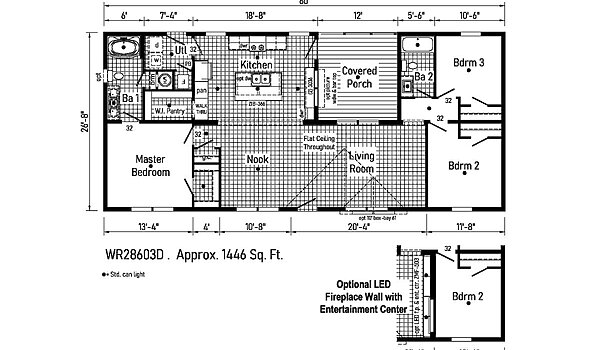 Westlake Ranch Homes / WR28603D Layout 117445