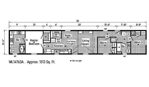 Westlake Single Section / WL14763A Layout 117447
