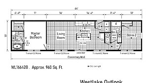 Westlake Retreats / WL16642B Layout 117448