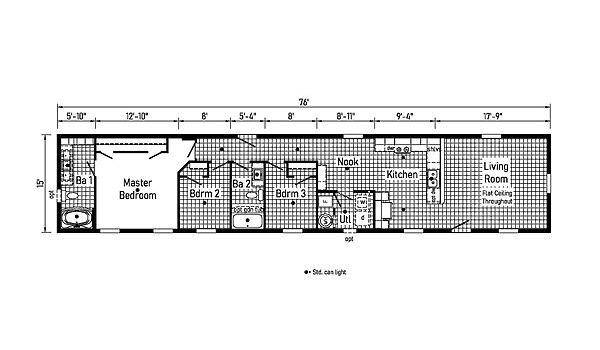 Westlake Single Section / 16763D Layout 120973