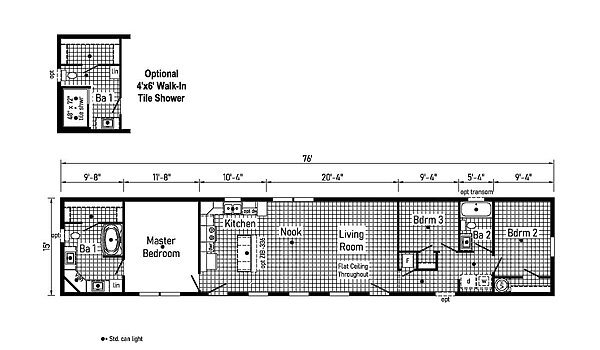 Westlake Single Section / 16763H Layout 120975