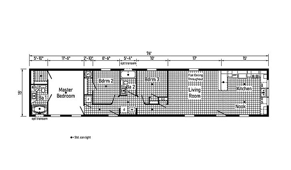 Westlake Single Section / 16763K Layout 120978