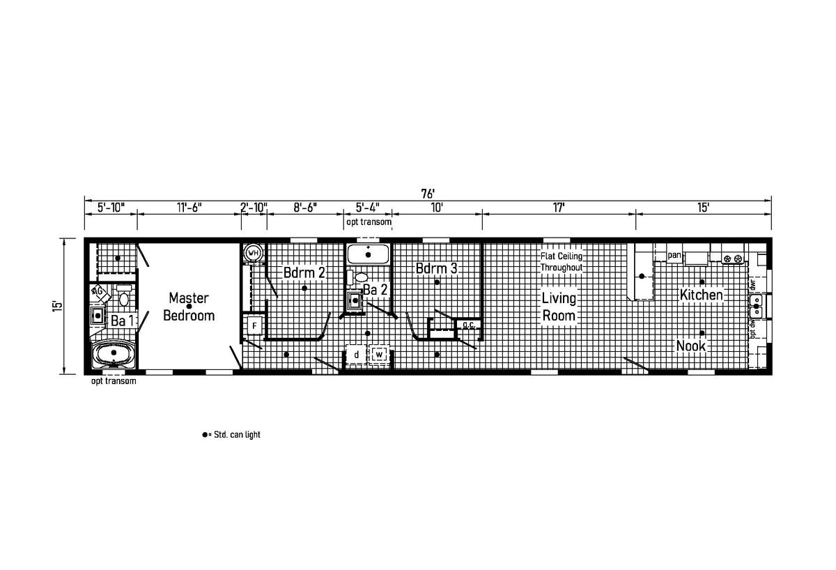 Westlake Single Section 16763K | Chance's Home World