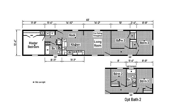 Westlake Single Section / 14683A Layout 120981